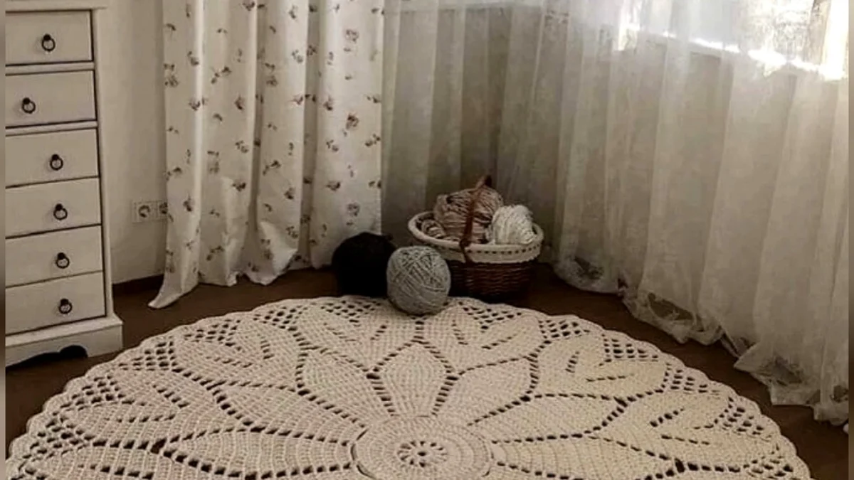 O crochê virou minha terapia