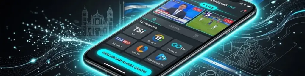 Aplicativo para assistir TV Hondurenha